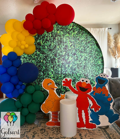 Elmo theme birthday decorations